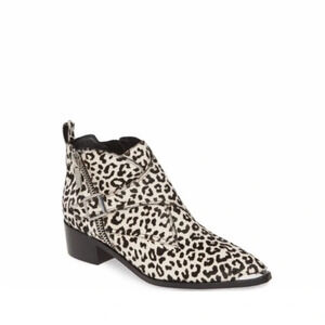 Marc Fisher LTD x Elizabeth Sulcer Yanilaly Calf Hair Bootie NWT